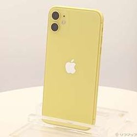 〔中古品〕 iPhone11 128GB イエロー MWM42J／A SIMフリー ［6.1インチ液晶／Apple A13］〔中古品〕 iPhone11 128GB イエロー MWM42J／A SIMフリー ［6.1インチ液晶／Apple A13］
