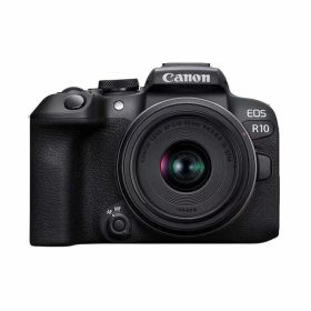 【中古】【1年保証】【美品】Canon EOS R10 RF-S18-45 IS STM