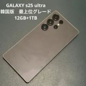 最上位版 GALAXY s25 ultra 韓国版 12GB+1TB