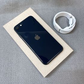 バッテリー100% iPhone SE第３世代 128GB ミッドナイト 国内版SIMフリー送料無料