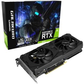 [14日間保証付き] GALAKURO GAMING NVIDIA GeForce RTX 3060 搭載 グラフィックボード [GG-RTX3060-E12GB/OC/DF] グラフィックボード