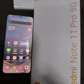 Redmi Note 11 Pro 5G 本体 67W充電器付き