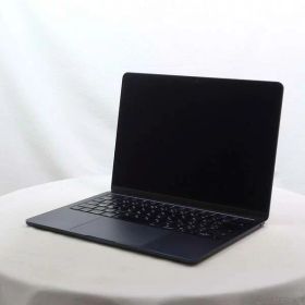 【中古】Apple(アップル) MacBook Air 13.6-inch Mid-2022 MLY33J／A Apple M2 8コアCPU_8コアGPU 8GB SSD512GB ミッドナイト 〔15.3 Sequoia〕 【349-ud】
