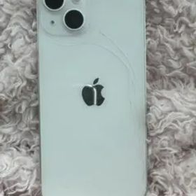 【背面ヒビあり】Apple iPhone 13 ホワイト 本体 256GB