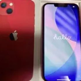 美品Apple iPhone 13 256GB レッドRED SIMフリー