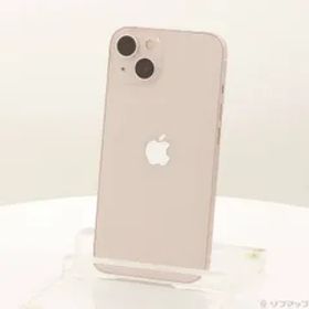 ソフマップ 〔中古品〕 iPhone13 128GB ピンク MLNE3J／A SIMフリー【269】