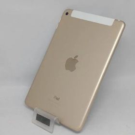 au 【SIMロックなし】MK752J/A iPad mini 4 Wi-Fi+Cellular 64GB ゴｰルド au