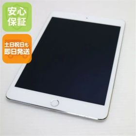 美品 SIMフリー iPad mini 4 Cellular セルラー 128GB シルバー 即日発送 タブレットApple 本体 土日祝発送OK 04000