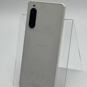 【中古D】Xperia 10 V SOG11 ホワイト SIMフリー 白ロム