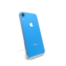 アップル(Apple)の【全額返金保証】【最速発送】Apple iPhone iPhone XR 128GB ブルー Softbank 動作確認済(スマートフォン本体)