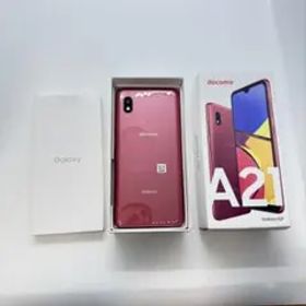【SIMフリー】 Galaxy A21 SC-42A 本体 動作確認済み