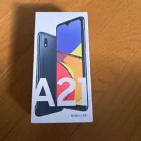 SAMSUNG GALAXY A21 64GB ブラック SCV49SKU U…