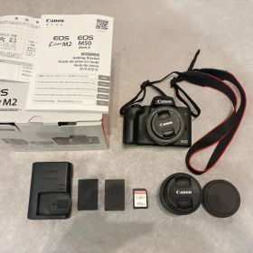 Canon EOS Kiss M2 ダブルレンズキット＋おまけ