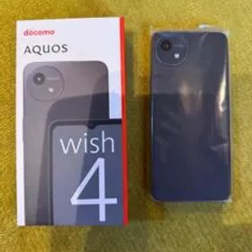 docomo AQUOS wish 4 本体 ブラック