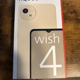 docomo AQUOS wish 4 本体 ホワイトSIMフリー