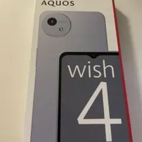 新品未使用判定◯AQUOS wish4 SH-52Eブルー