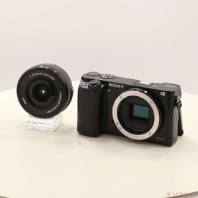 〔中古〕SONY(ソニー) α6000 パワーズームレンズキット ブラック ILCE-6000L〔258-ud〕