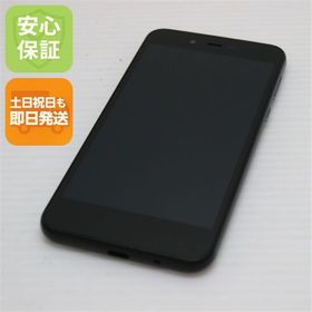 安心保証 超美品 702SH AQUOS sense basic ブラック 本体 白ロム