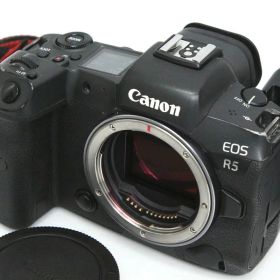 【中古】【お買い得品】キヤノン EOS R5 ボディ CA01-R4098-2Q1A Canon RFマウント フルサイズ 5軸手ブレ補正 EVF 中古