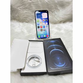 アイフォーン(iPhone)のiphone 12PRO MAX パシフィックブルー 512GB SIMフリー(スマートフォン本体)