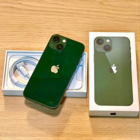 iPhone13mini 128GB グリーン バッテリー82%極美品 オマケ付