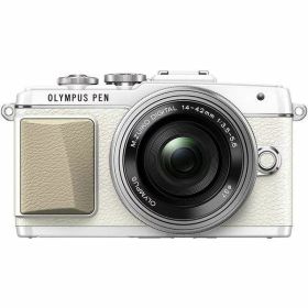 【中古】オリンパス OLYMPUS E-PL7 14-42mm EZレンズキット ホワイト E-PL7 EZ LKIT WHT