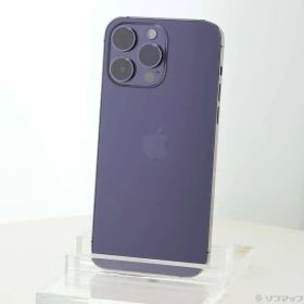 ソフマップ 〔中古品〕 iPhone14 Pro Max 128GB ディープパープル MQ993J／A SIMフリー【344】