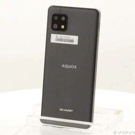 【中古】SHARP(シャープ) AQUOS sense6s 64GB ブラック SH-RM19s 楽天 SIMフリー 【262-ud】