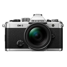 《新品》 OLYMPUS (オリンパス) OM SYSTEM OM-3 12-45mm F4.0 PRO レンズキット シルバー【キャッシュバック￥15,000-対象】