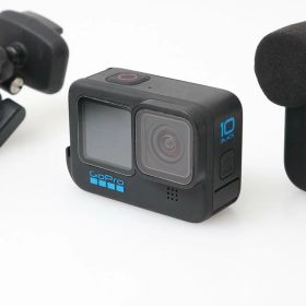 【中古】【並品】GoPro HERO10 BLACK CHDHX-101-FW CA01-M5587-3U4B アクションカメラ ビデオカメラ 5.3K 防水 中古