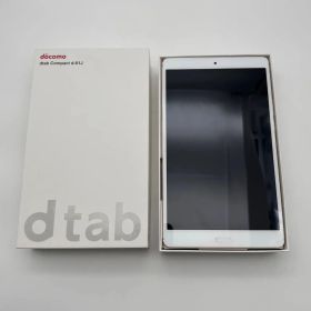 docomo ドコモ dtab Compact d-01j ゴールド タブレット ネットワーク利用制限〇判定 SIMロックあり き250603-1
