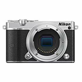 【中古】【非常に良い】Nikon ミラーレス一眼 Nikon1 J5 ボディ シルバー J5SL qqffhab