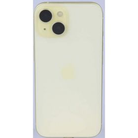 アイフォーン(iPhone)の【美品】IPHONE 15 128GB イエロー(スマートフォン本体)