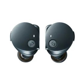 オーディオテクニカ ワイヤレス イヤホン ノイズキャンセリング IP55 最大25時間 USB-C ATH-CKS50TW2 BK ブラック系