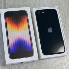 Apple iPhone SE 3 128GB simフリー ブラック 本体