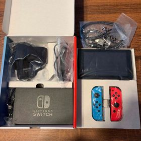 ニンテンドースイッチ(Nintendo Switch)の【備品】Nintendo Switch 本体フルセット SD128GB付き(家庭用ゲーム機本体)