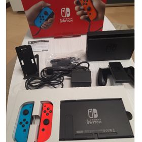 ニンテンドースイッチ(Nintendo Switch)のNintendo Switch JOY-CON(L) ネオンブルー/(R) ネ…(家庭用ゲーム機本体)