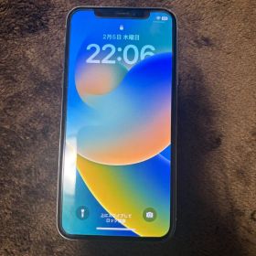 Apple iPhone X シルバー 本体