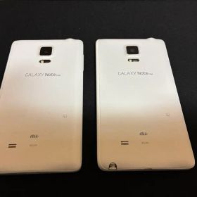 Galaxy Note Edge ホワイト au とXperia 4つセット