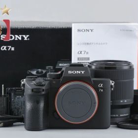 【中古】SONY ソニー α7III ILCE-7M3 ズームレンズキット シャッター回数僅少 元箱付き