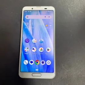 SHARP シャープ AQUOS sense3 lite SH-RM12 シャープ シルバーホワイト Android アンドロイド スマホ スマートフォン 64GB