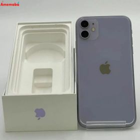 【中古】iPhone11 128GB パープル MWM52J/A AU版SIMフリー ジャンク品