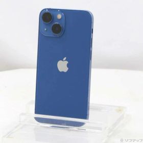 【中古】Apple(アップル) iPhone13 mini 512GB ブルー MLJY3J／A SIMフリー 【262-ud】