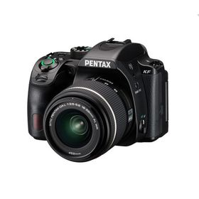ペンタックス PENTAX KF レンズキットDAL18-55mm WR ブラック APS-Cデジタル一眼レフカメラ 視野率100%光学ファ