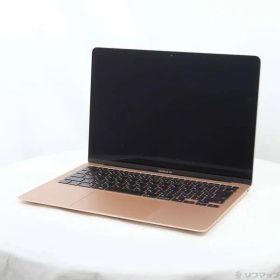 ソフマップ 〔中古品〕 MacBook Air 13.3-inch Late-2020 MGNE3J／A Apple M1 8コアCPU_8コアGPU 8GB SSD512GB ゴールド 〔14.7 Sonoma〕【258】
