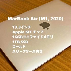 MacBook Air M1 / メモリ16GB / SSD 1TB /ケース付