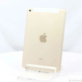 【中古】Apple(アップル) iPad mini 4 64GB ゴールド MK752J／A SIMフリー 【344-ud】