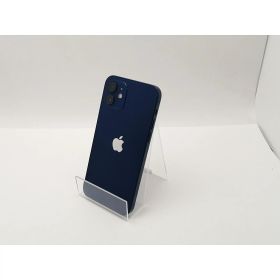 【中古】Apple docomo 【SIMロック解除済み】 iPhone 12 64GB ブルー MGHR3J/A【三宮センター】保証期間1ヶ月【ランクC】