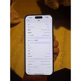 アイフォーン(iPhone)の海外版iPhone 16 Pro Max 512GB,美品,バッテリーは100％(スマートフォン本体)