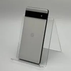 【中古B】Google Pixel 6a 128GB Chalk SIMフリー 白ロム